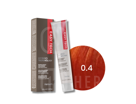 VERSUM EASY TECH profesjonalna trwała farba do włosów 100 ml | 0.4